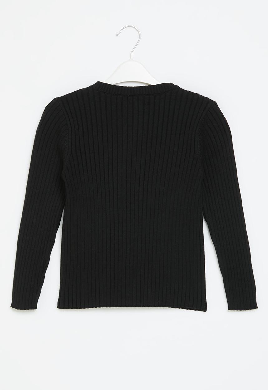 Pop Candy - Knitted cardigan - black