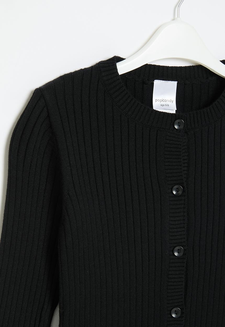 Pop Candy - Knitted cardigan - black