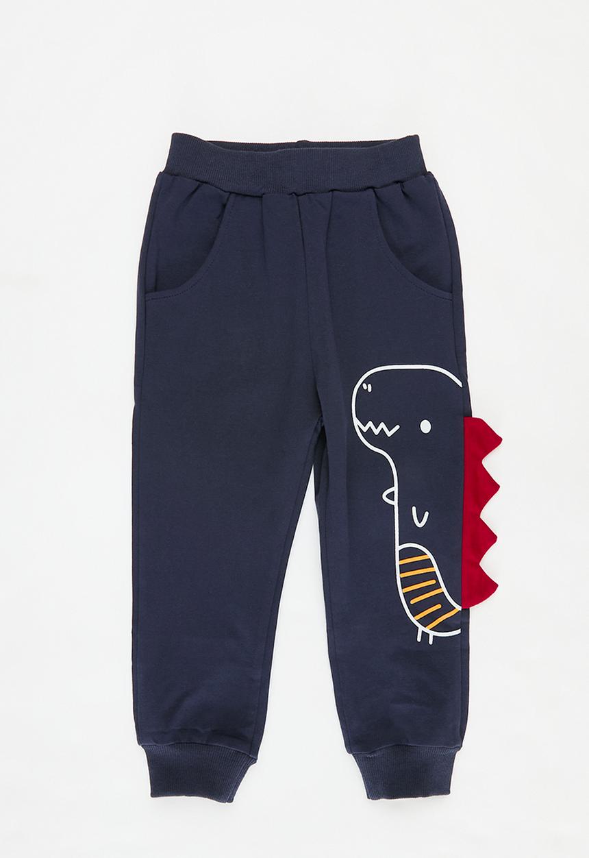 Pop Candy - Dino print joggers - navy