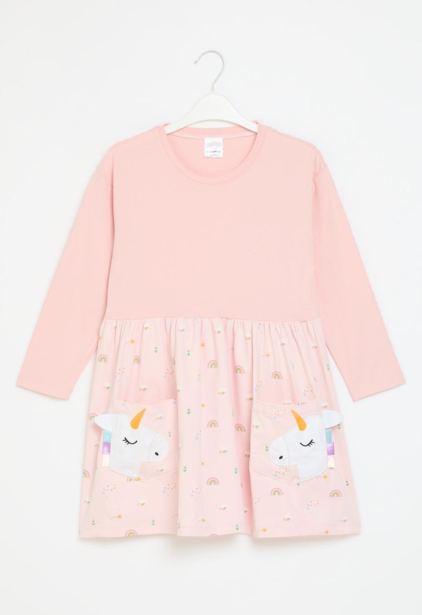 Pop Candy - Unicorn Print dress - pink