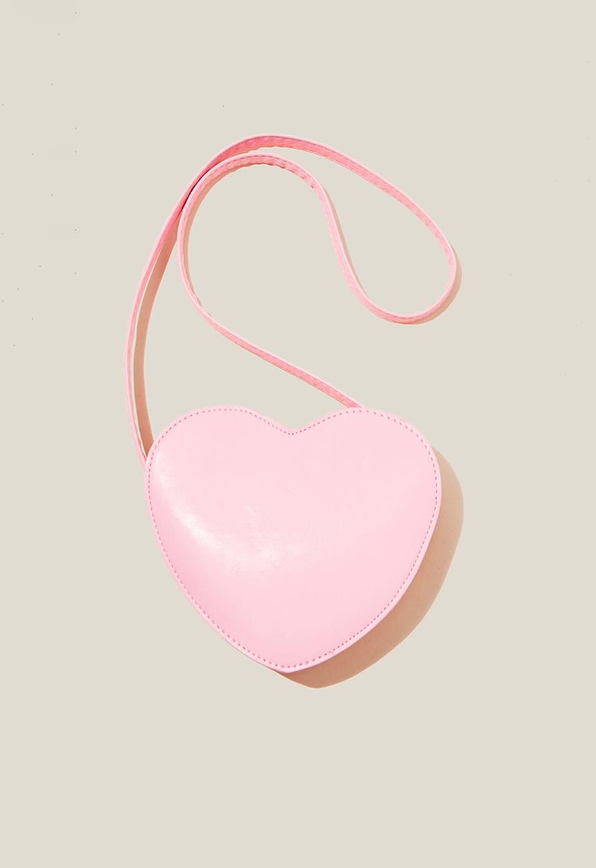 Cotton On - Hazel heart cross body bag - blush pink