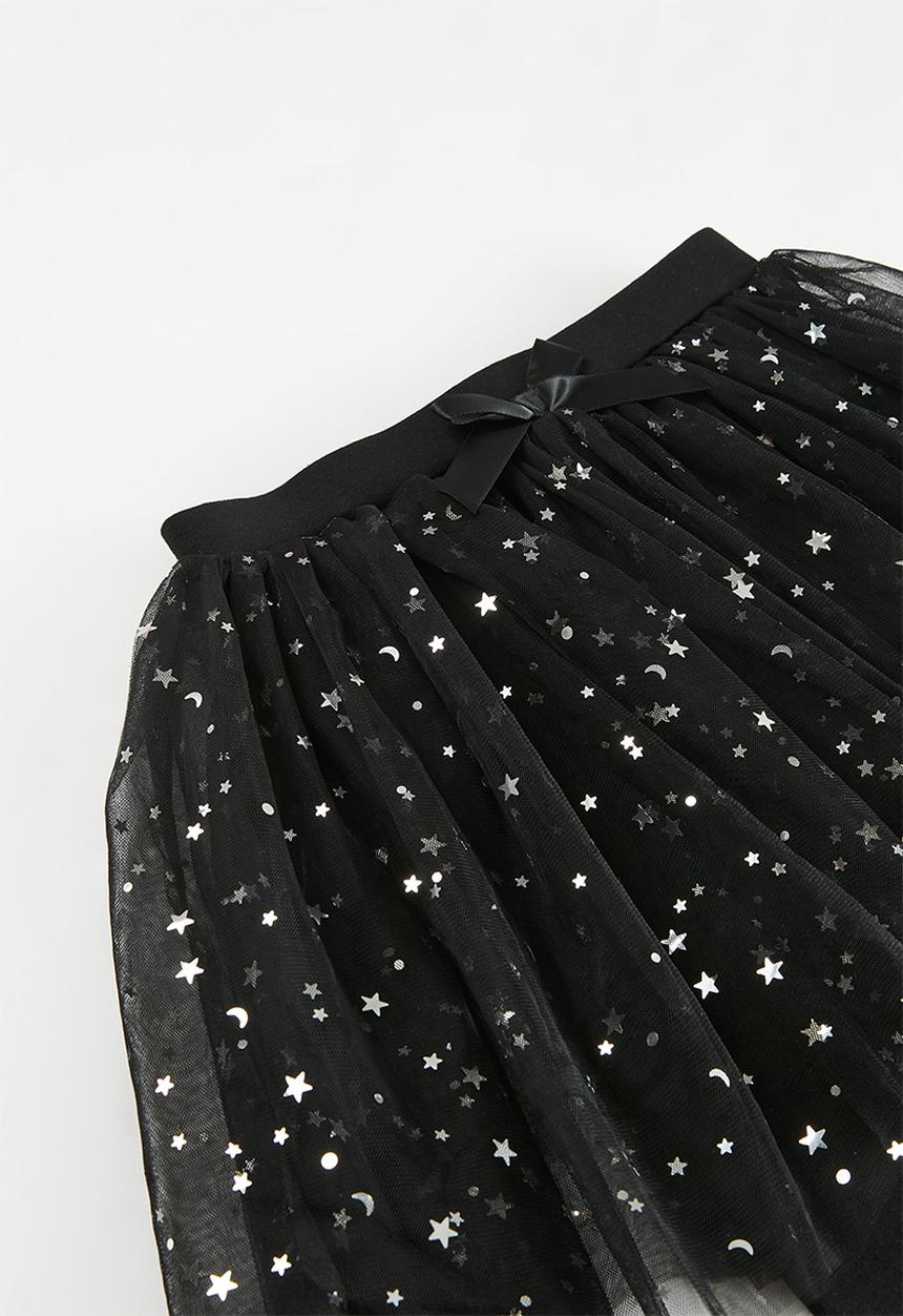 Pop Candy - Legging with tutu - black