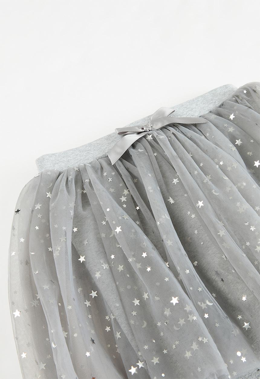Pop Candy - Legging with tutu - grey
