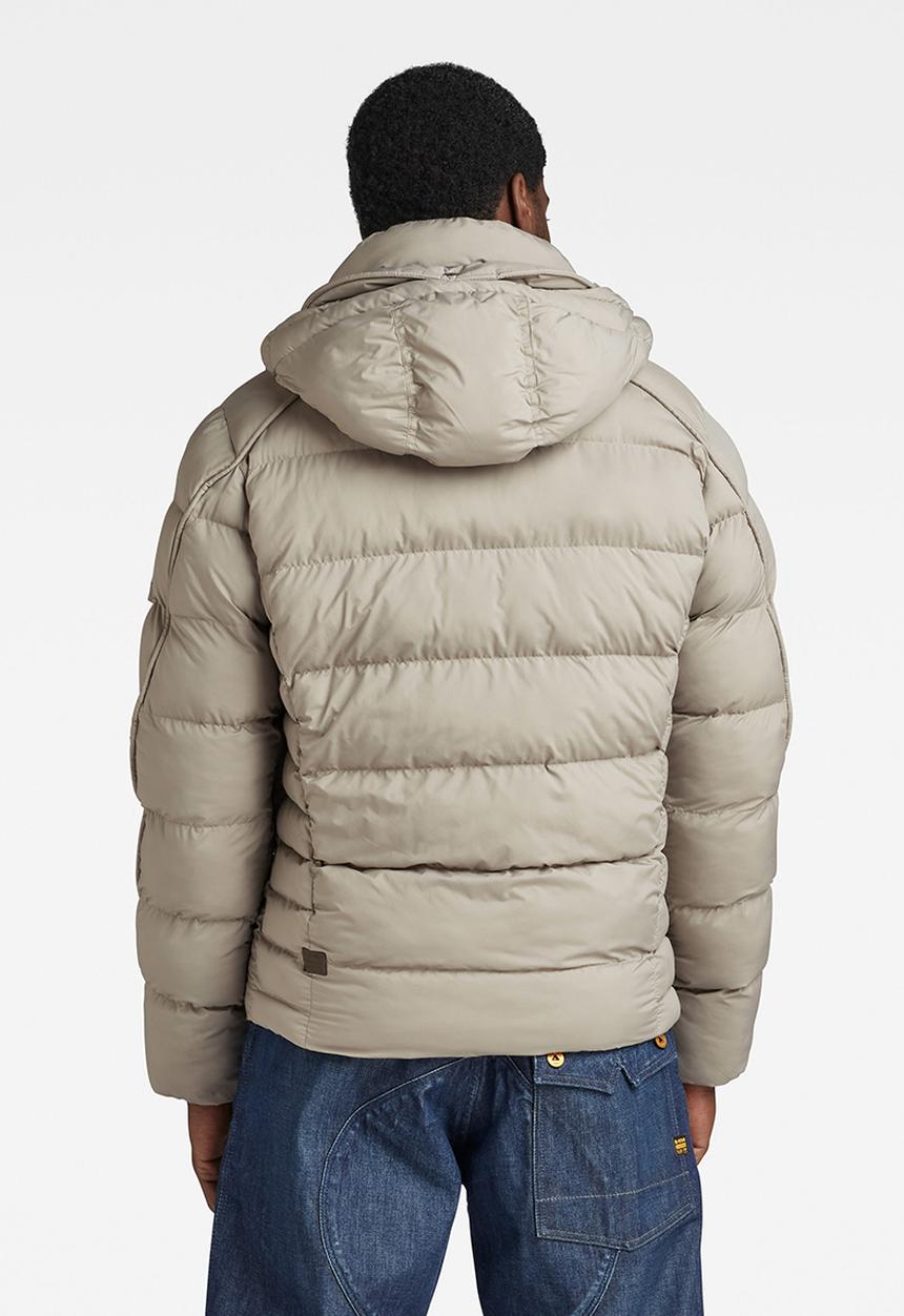 G-STAR - G- Whistler Pdd Hdd Jkt Unic matte lite r wr - elephant skin