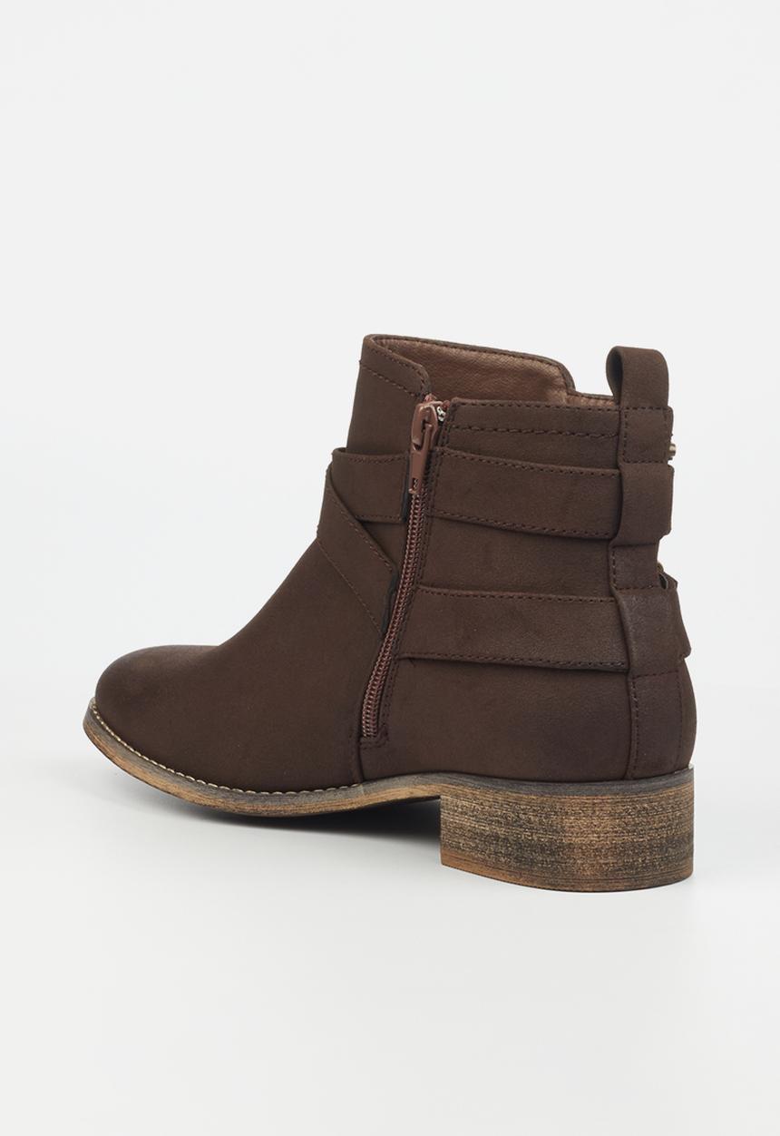 Miss Black - Abir 3 ankle boot - chocolate