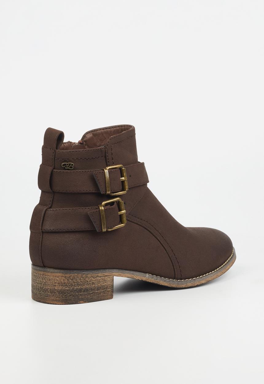 Miss Black - Abir 3 ankle boot - chocolate