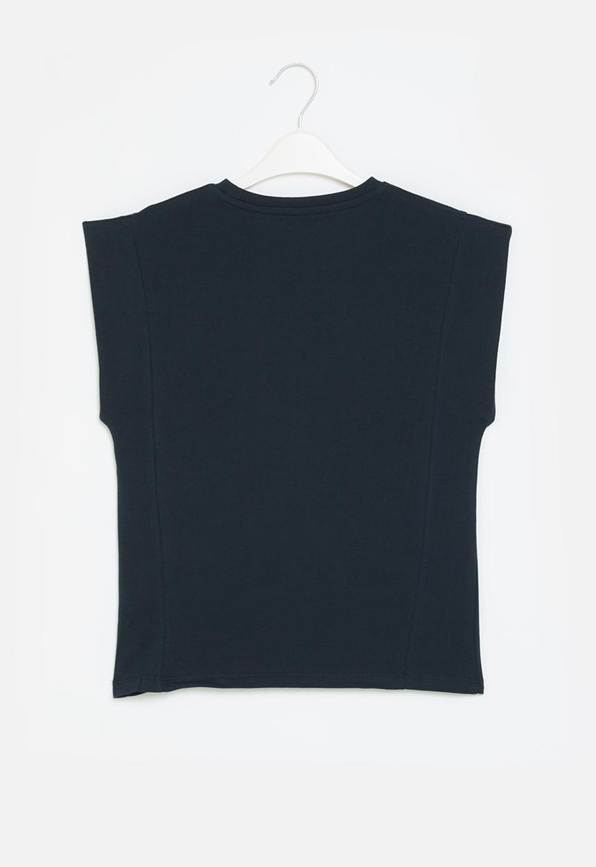 POLO - Girls jessica short sleeve tee - navy