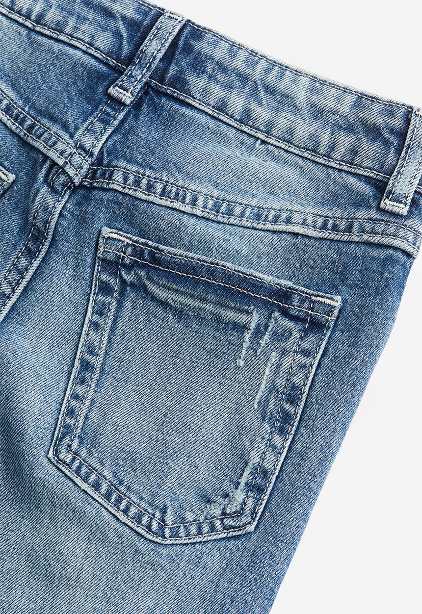 H&M - Relaxed tapered fit jeans - blue