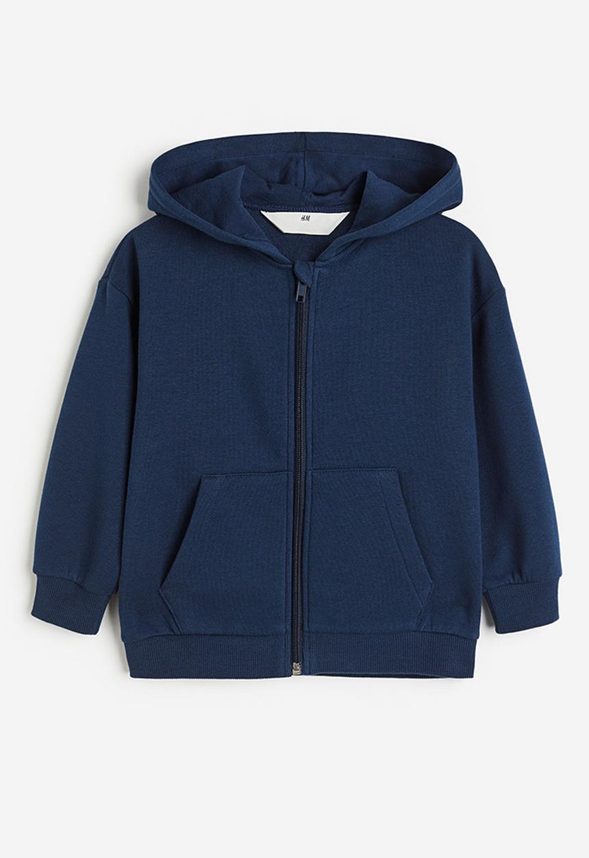 H&M - Zip-through hoodie - blue
