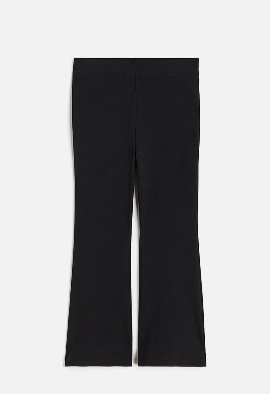 H&M - Flared leggings - black