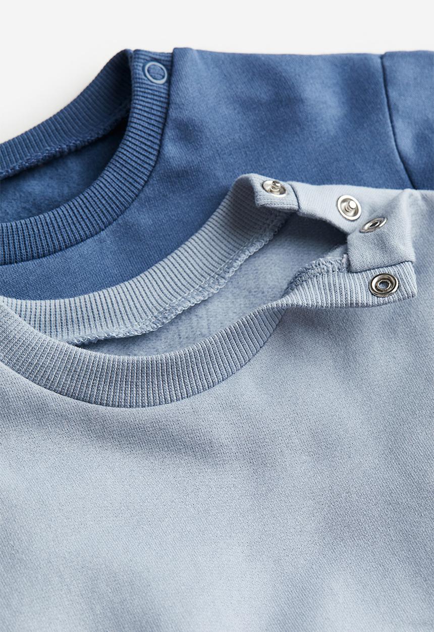 H&M - 2-Pack cotton sweatshirts - blue