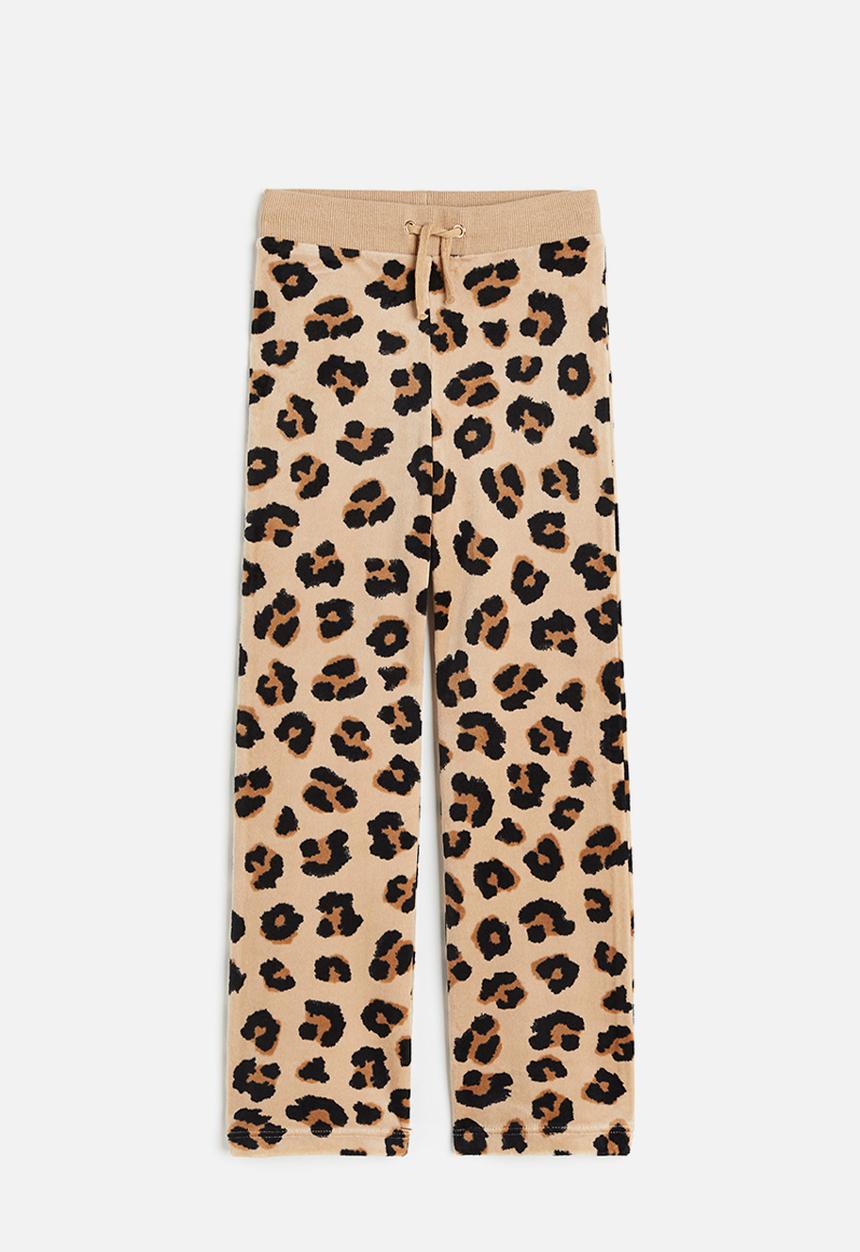 H&M - Velour trousers - beige