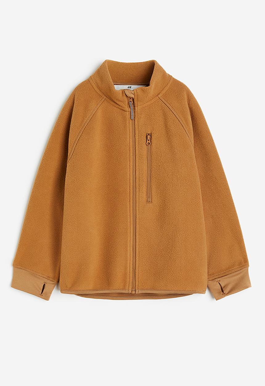 H&M - Thermolite® windproof fleece jacket - dark beige