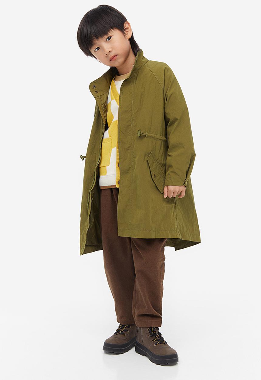 H&M - Water-repellent parka - khaki green