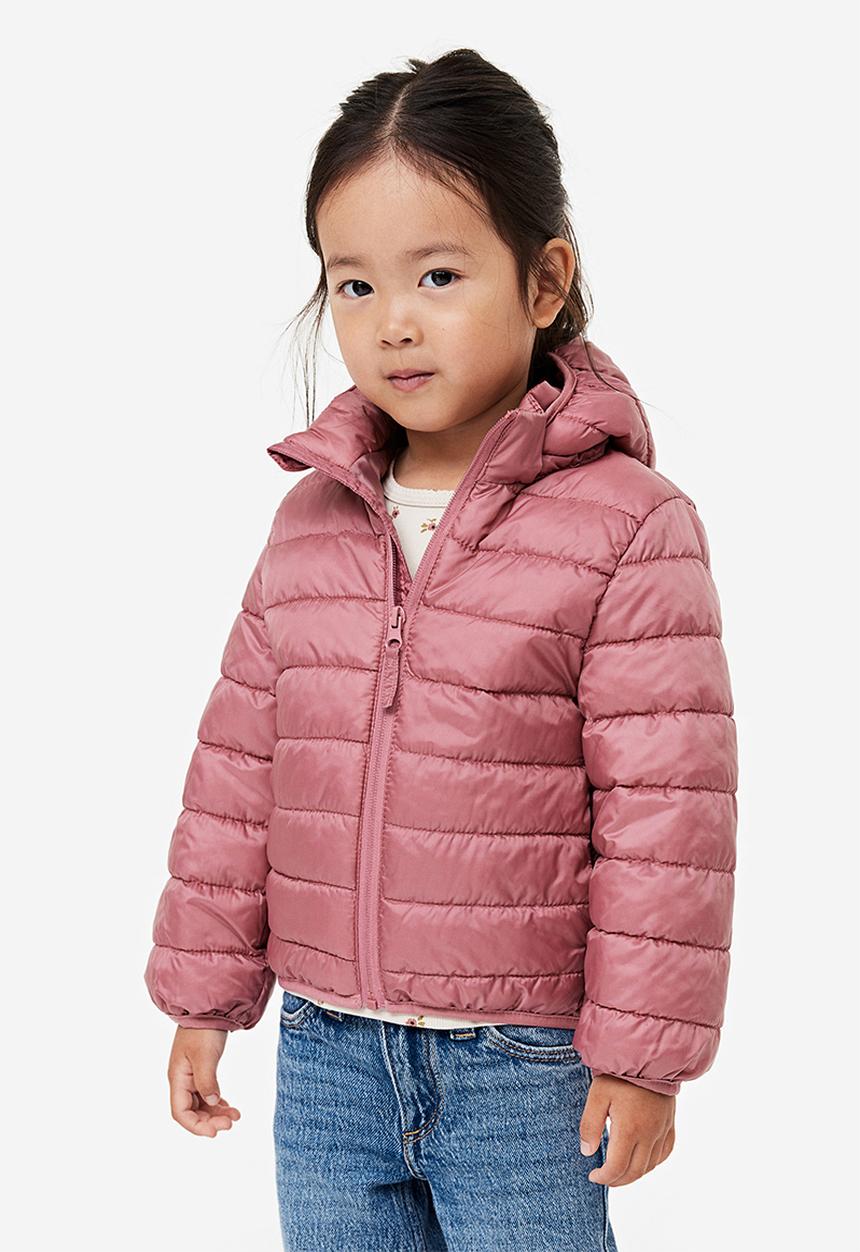 H&M - Water-repellent puffer jacket - dusty rose