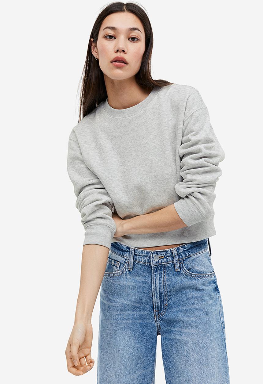 H&M - Sweatshirt - grey marl