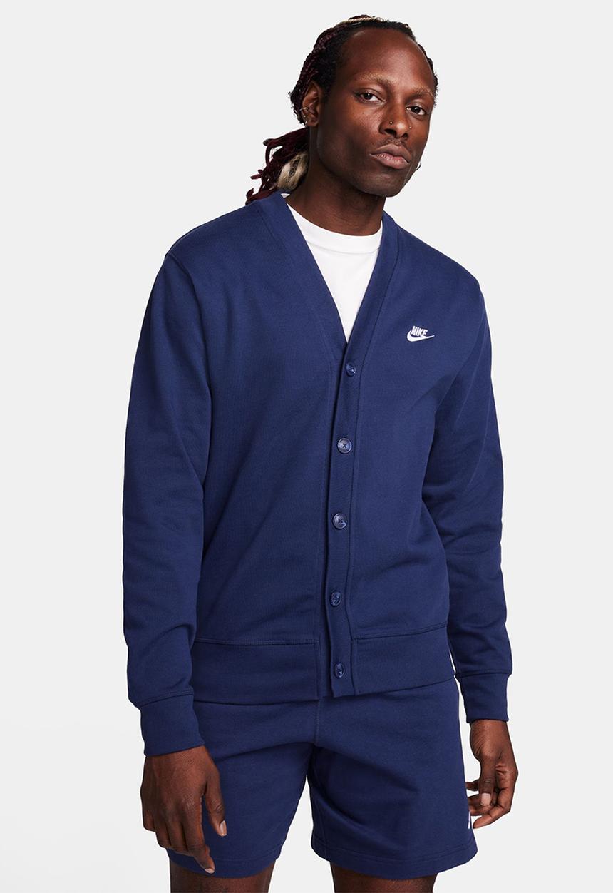 Nike - Club fairway cardigan - midnight navy/white