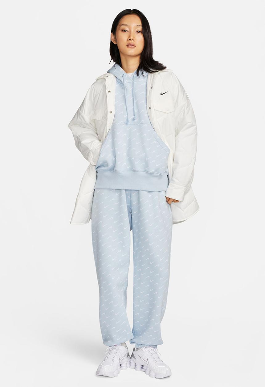 Nike - W nsw phnx flc oos aop hdy - lt armory blue