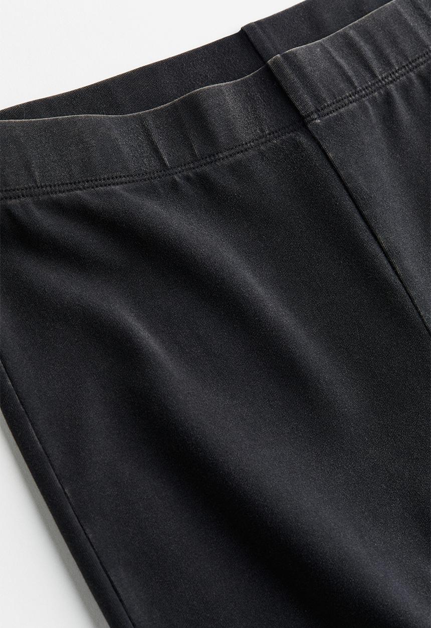 H&M - Flared trousers - black