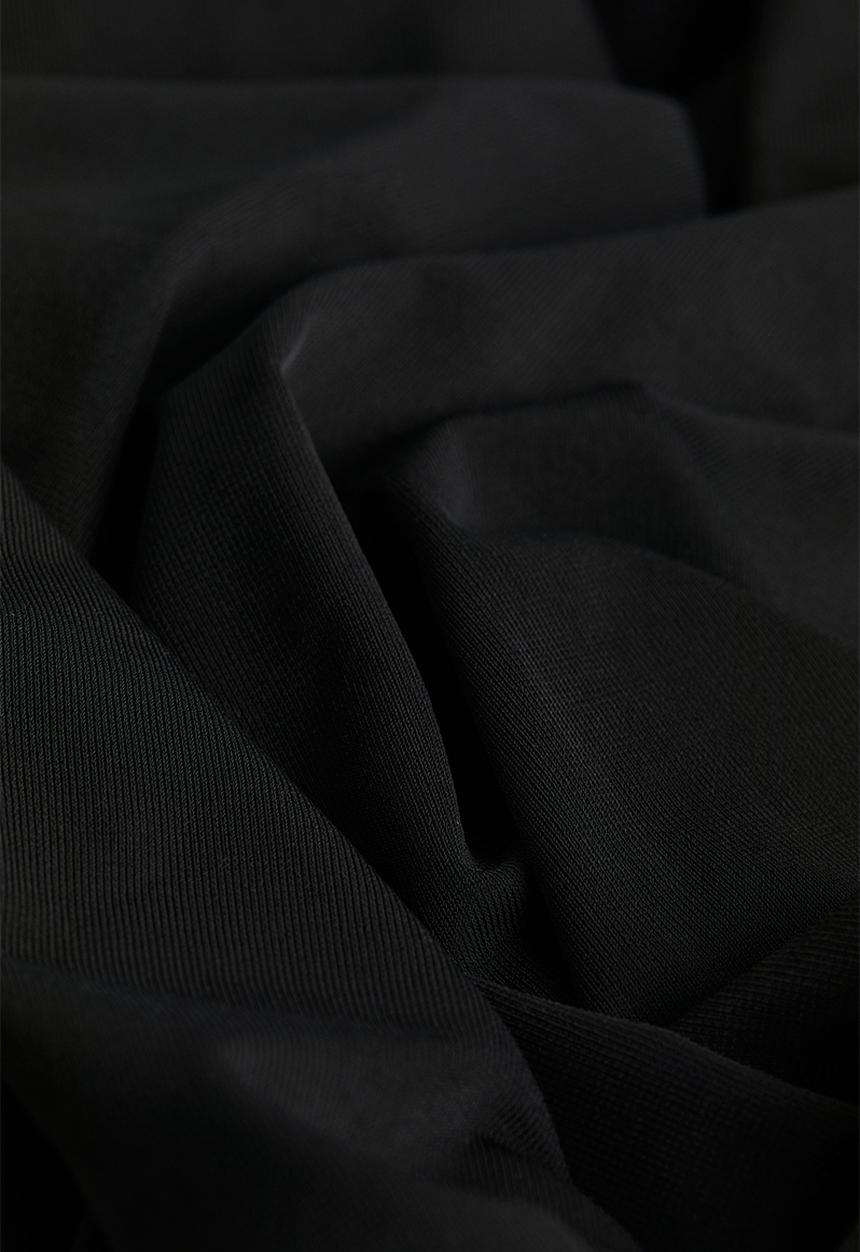 H&M - Jersey turtleneck dress - black