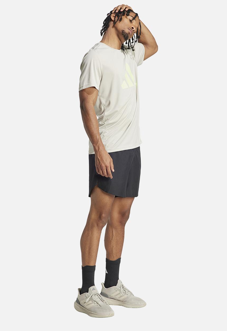 adidas Performance - Run it tee - mid-grey