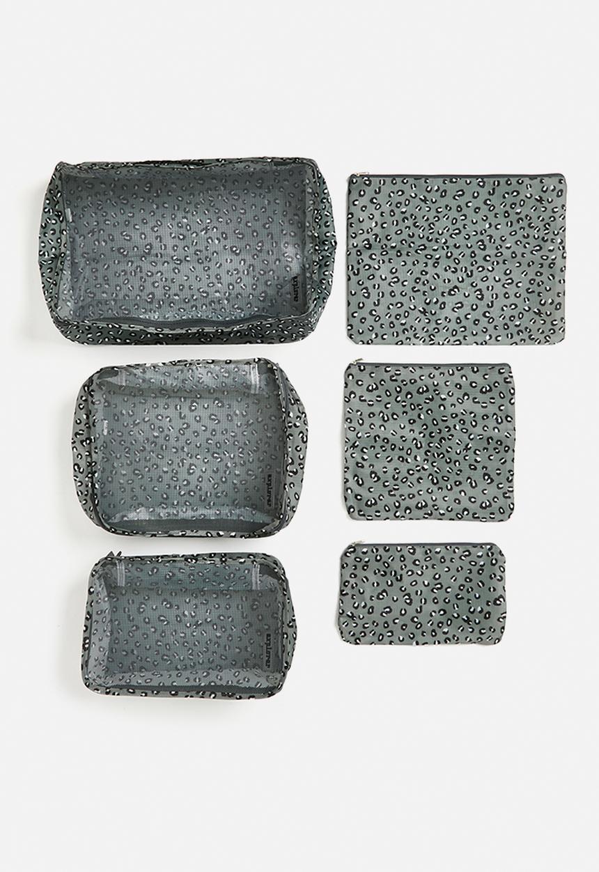 H&S - Jet setter packing cell set of 6 - grey