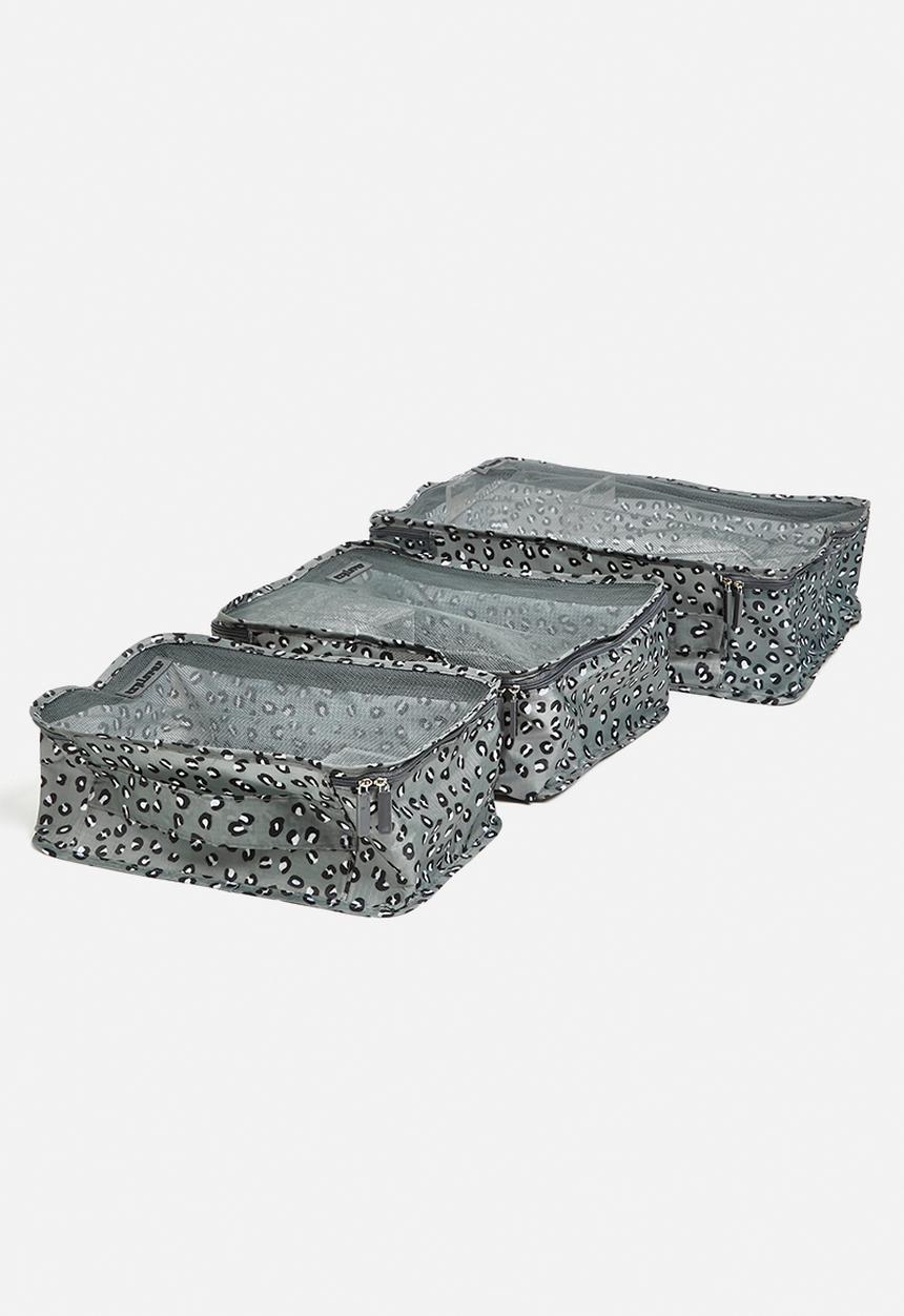 H&S - Jet setter packing cell set of 6 - grey