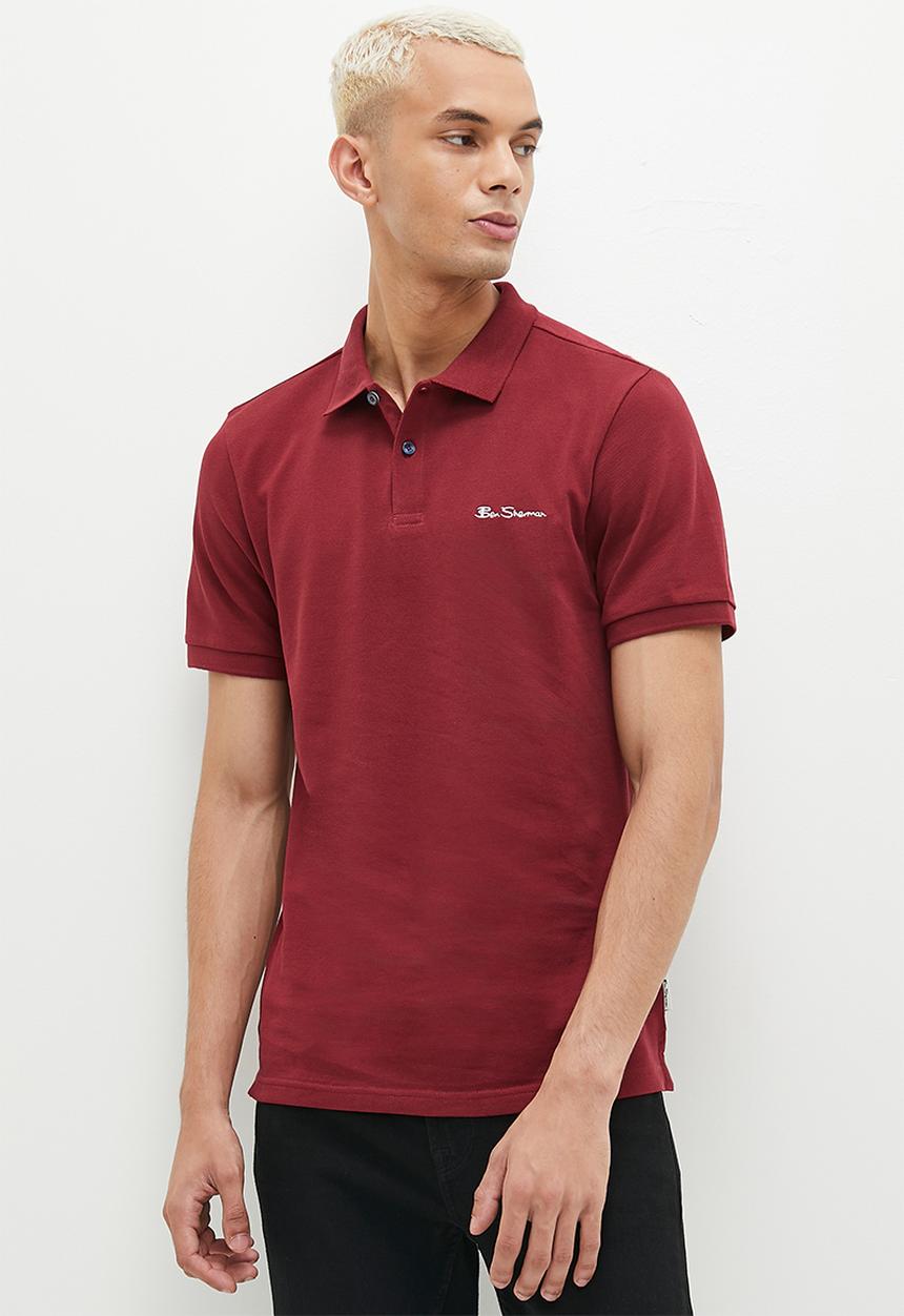 Ben Sherman - Ben Polo Short Sleeve - Berry