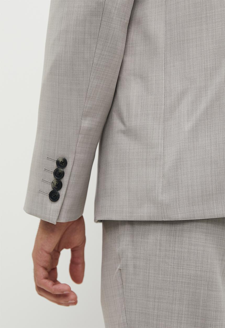 Superbalist - Slim Fit Suit Blazer - Light Grey