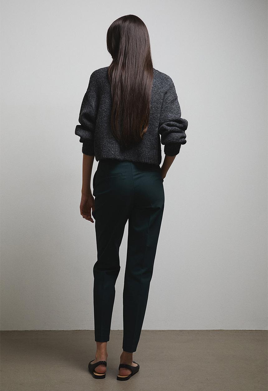 H&M - Cigarette trousers - green