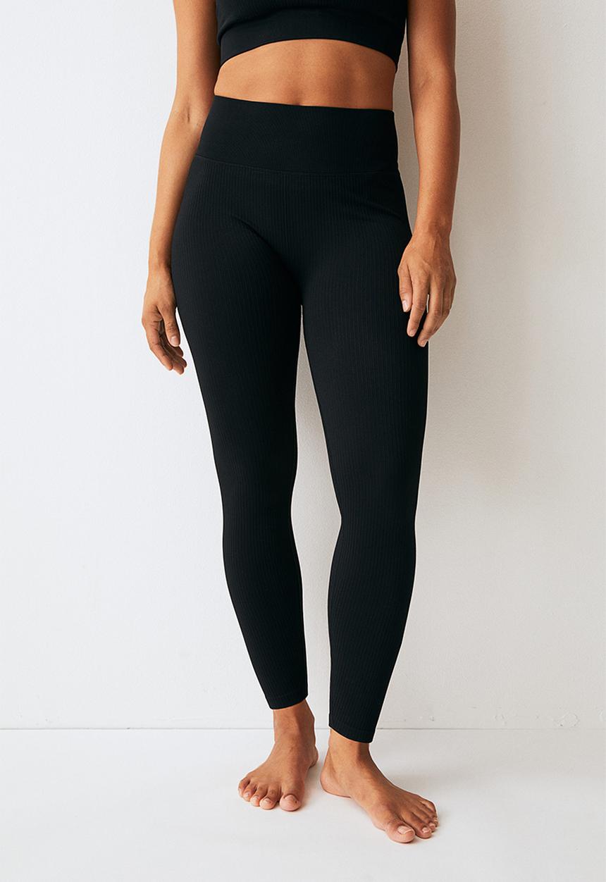 H&M - Drymove™ seamless sports tights - black