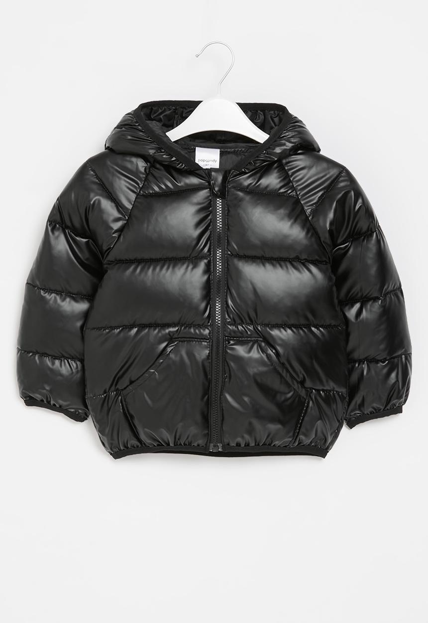 Pop Candy - Metallic hooded puffer jacket - unisex