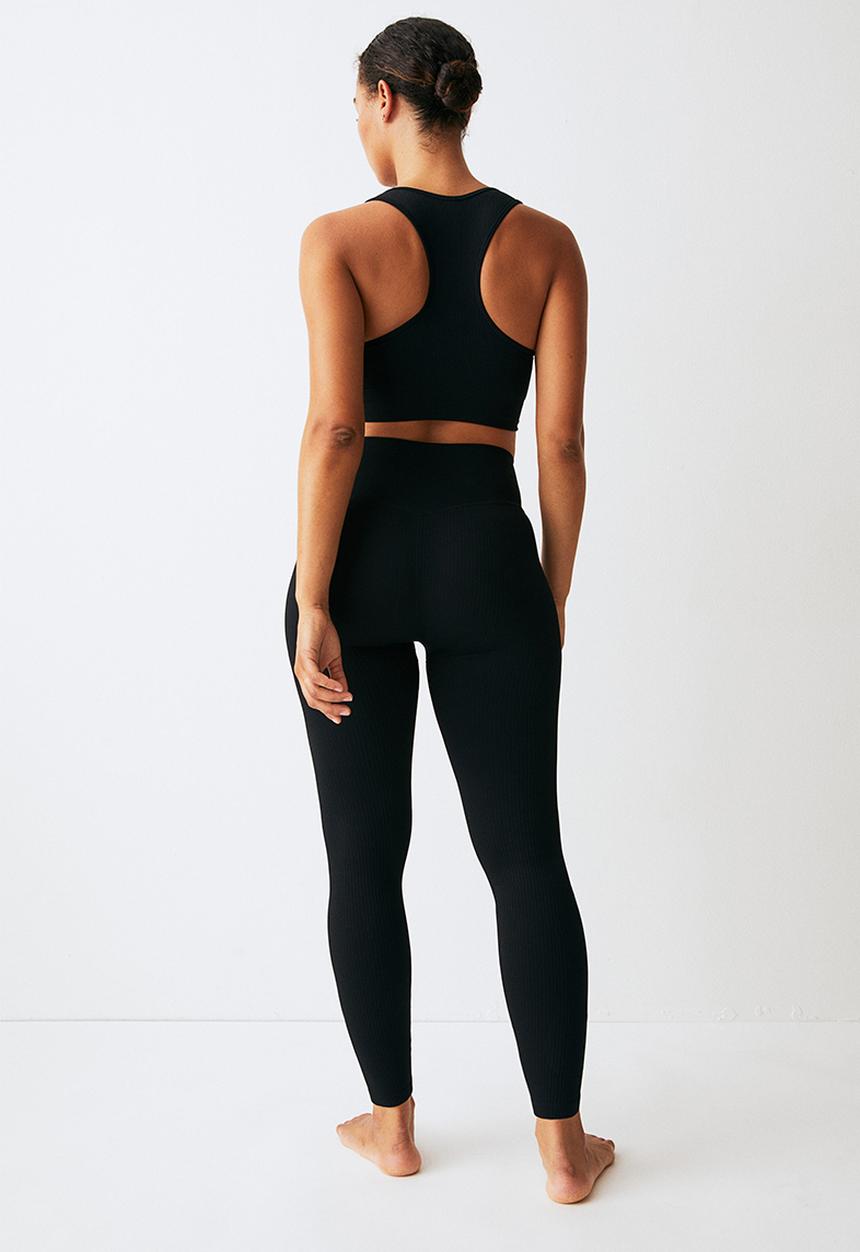 H&M - Drymove™ seamless sports tights - black