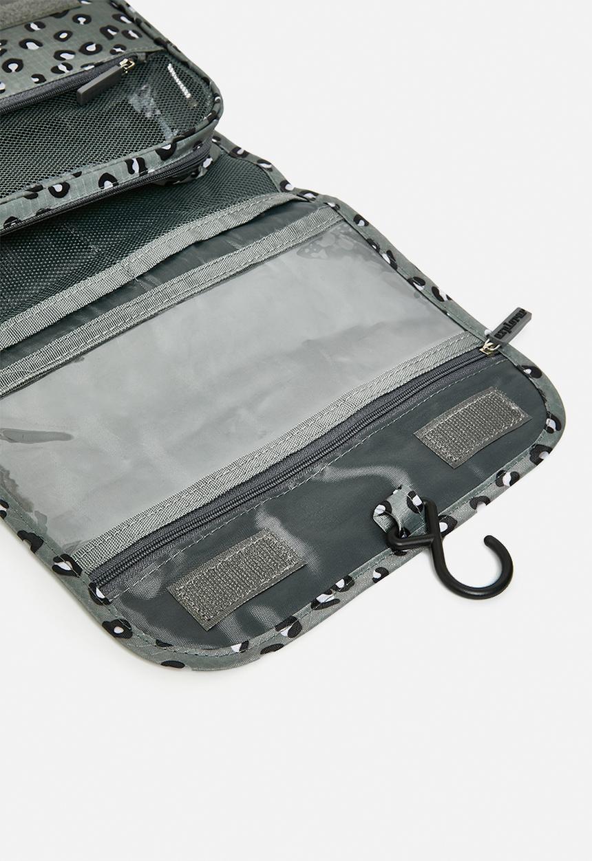 H&S - Jet setter hanging toiletry bag - grey