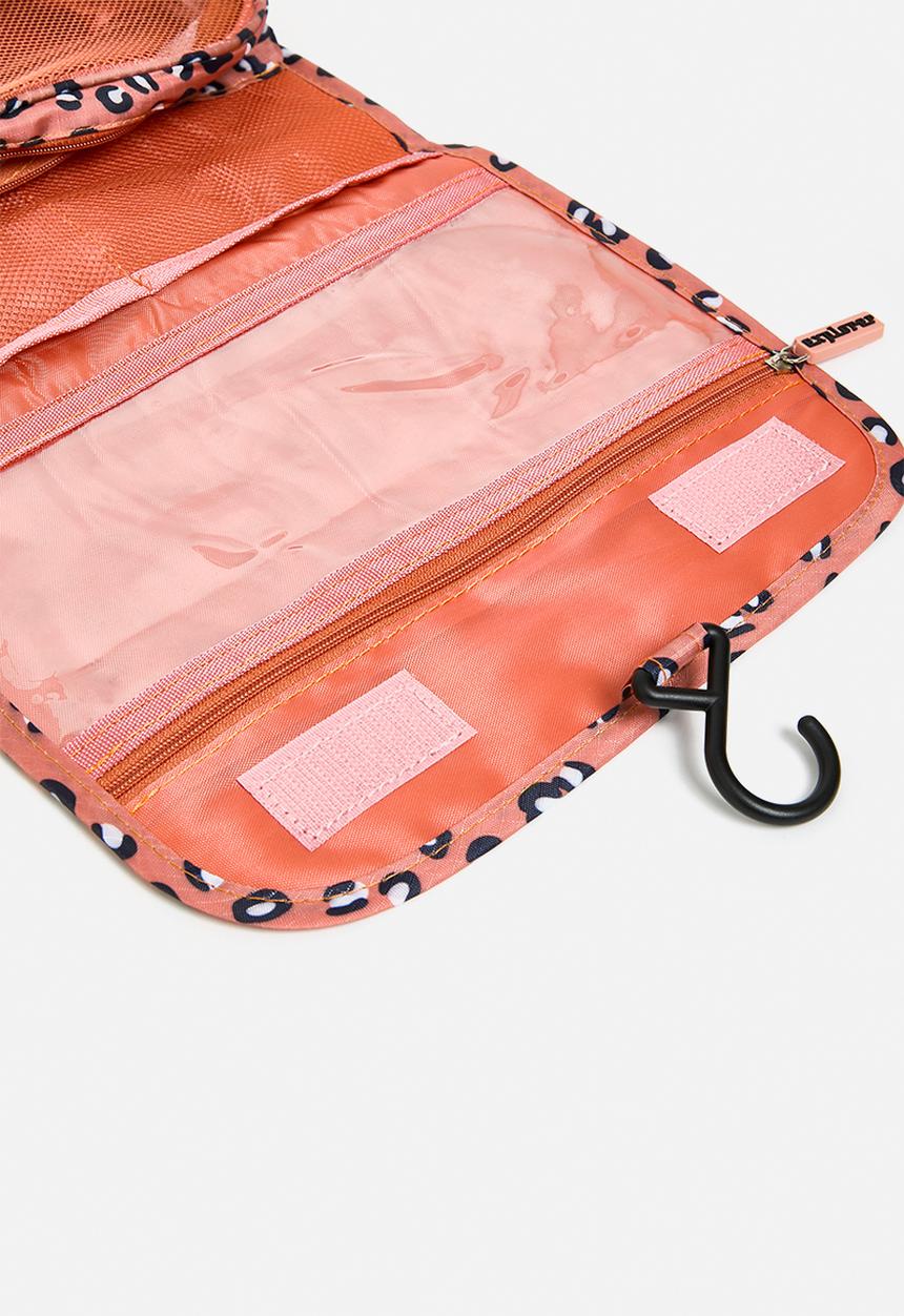 H&S - Jet setter hanging toiletry bag - pink