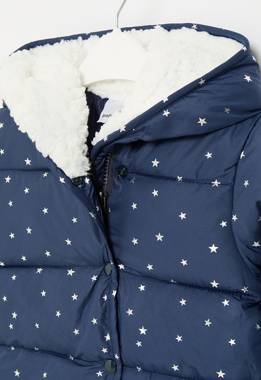 Pop Candy - Printed padded jacket - blue