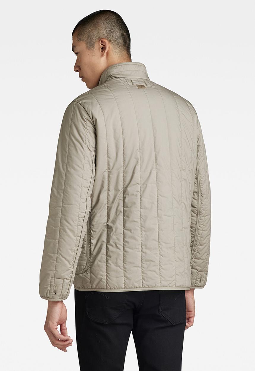 G-STAR - Liner Overshirt Manor poplin - elephant skin
