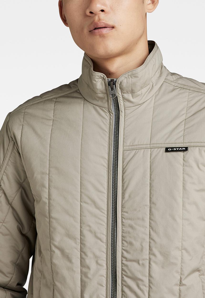G-STAR - Liner Overshirt Manor poplin - elephant skin