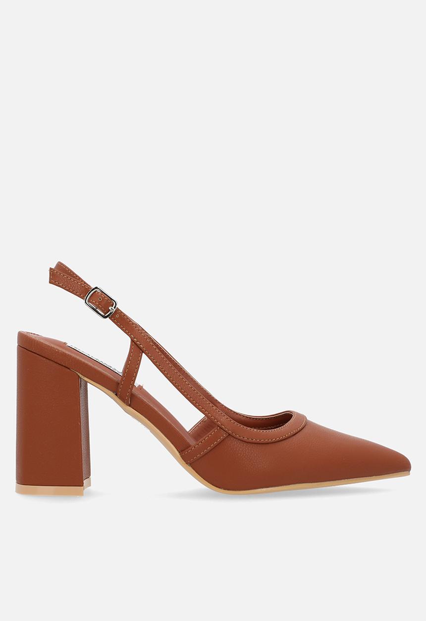 Madison® - Paula slingback block heel - tan