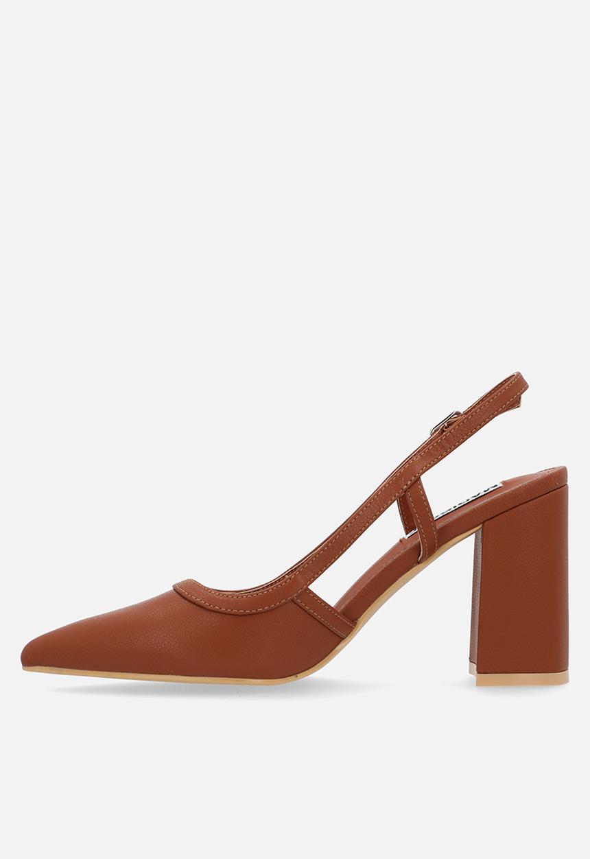 Madison® - Paula slingback block heel - tan