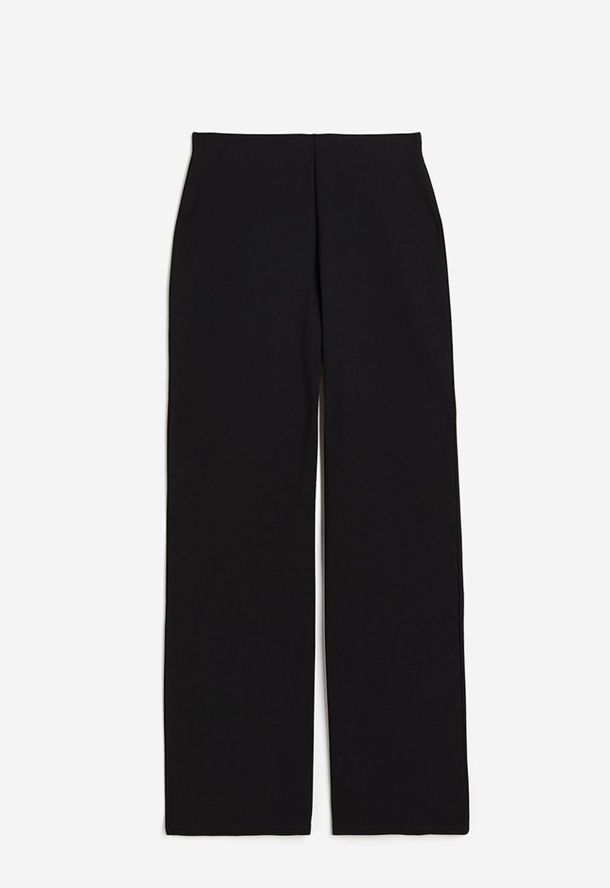 H&M - Jersey trousers - black
