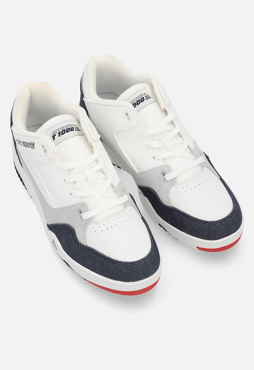 Le Coq Sportif - Dynactif t1000 tricolore denim - optical white