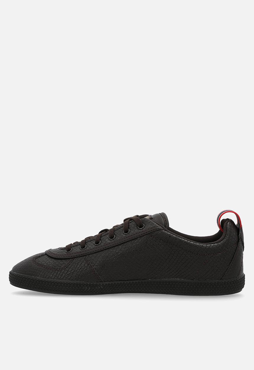 Le Coq Sportif - Provencale ii low pu croco - reglisse/old brass