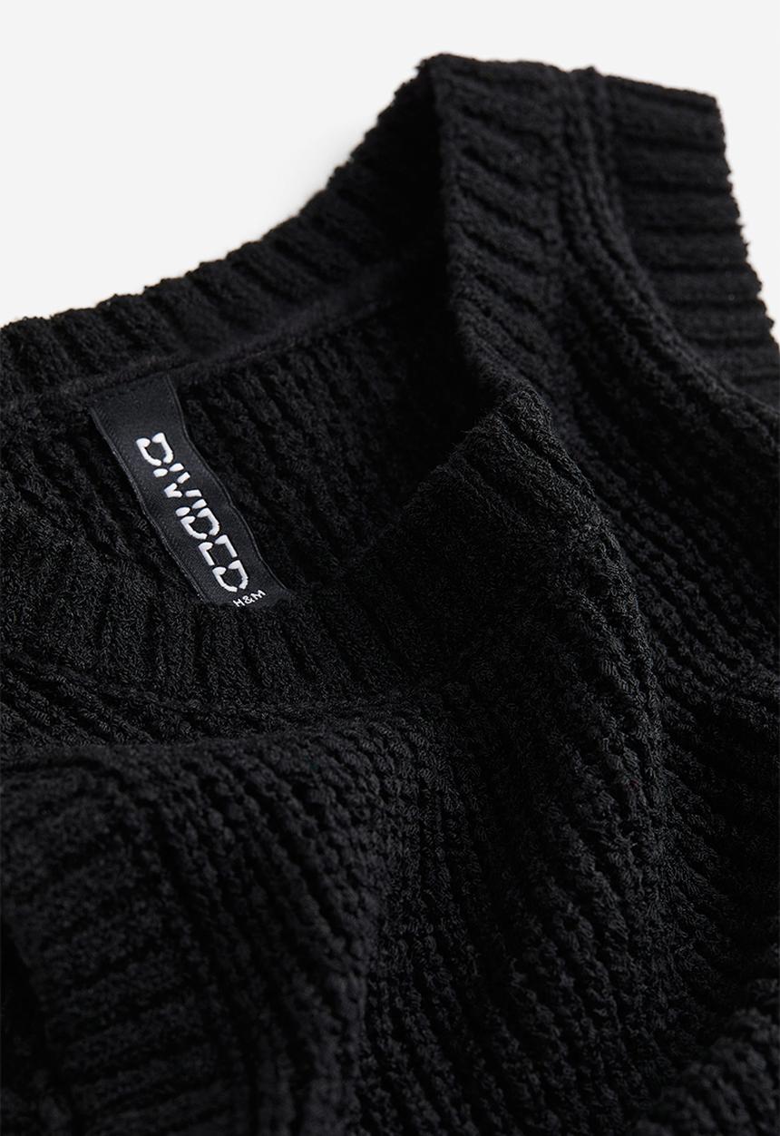 H&M - Sweater vest - black