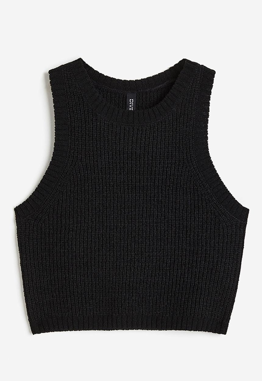 H&M - Sweater vest - black