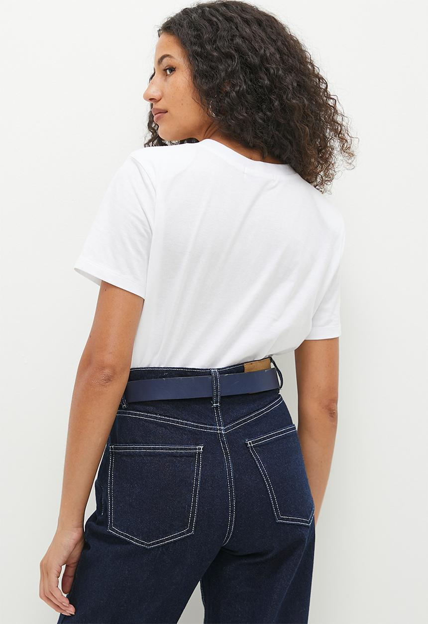 Superbalist - Shoulder pads tee - white
