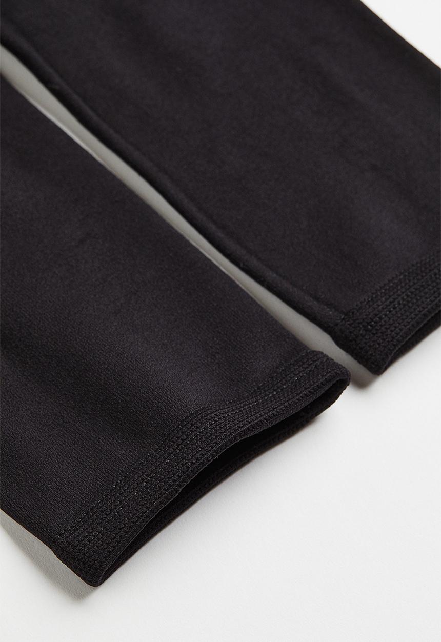 H&M - Fleece leggings - black