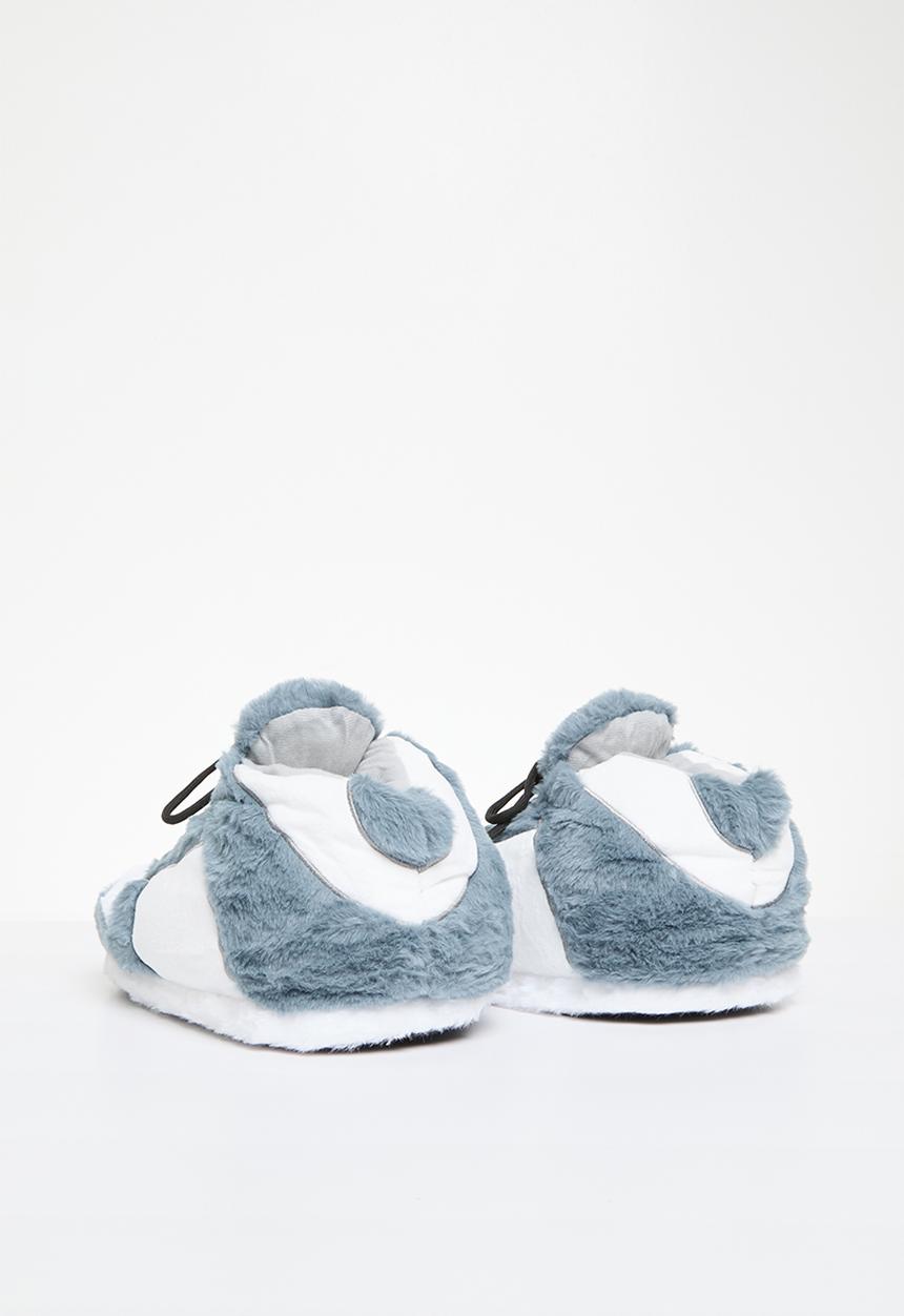 Pop Candy - Novelty slippers - blue & white