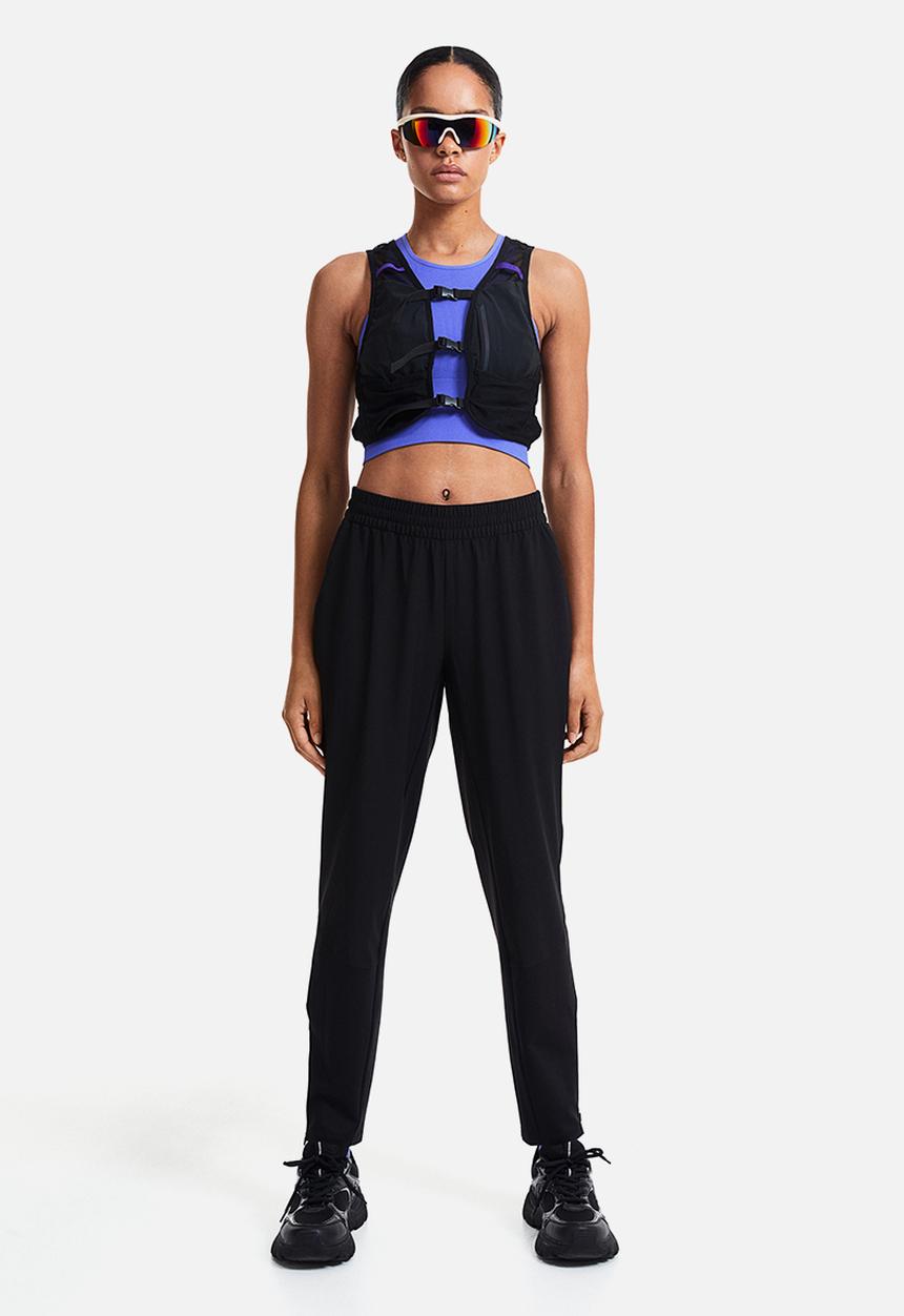 H&M - Drymove™ running trousers - black