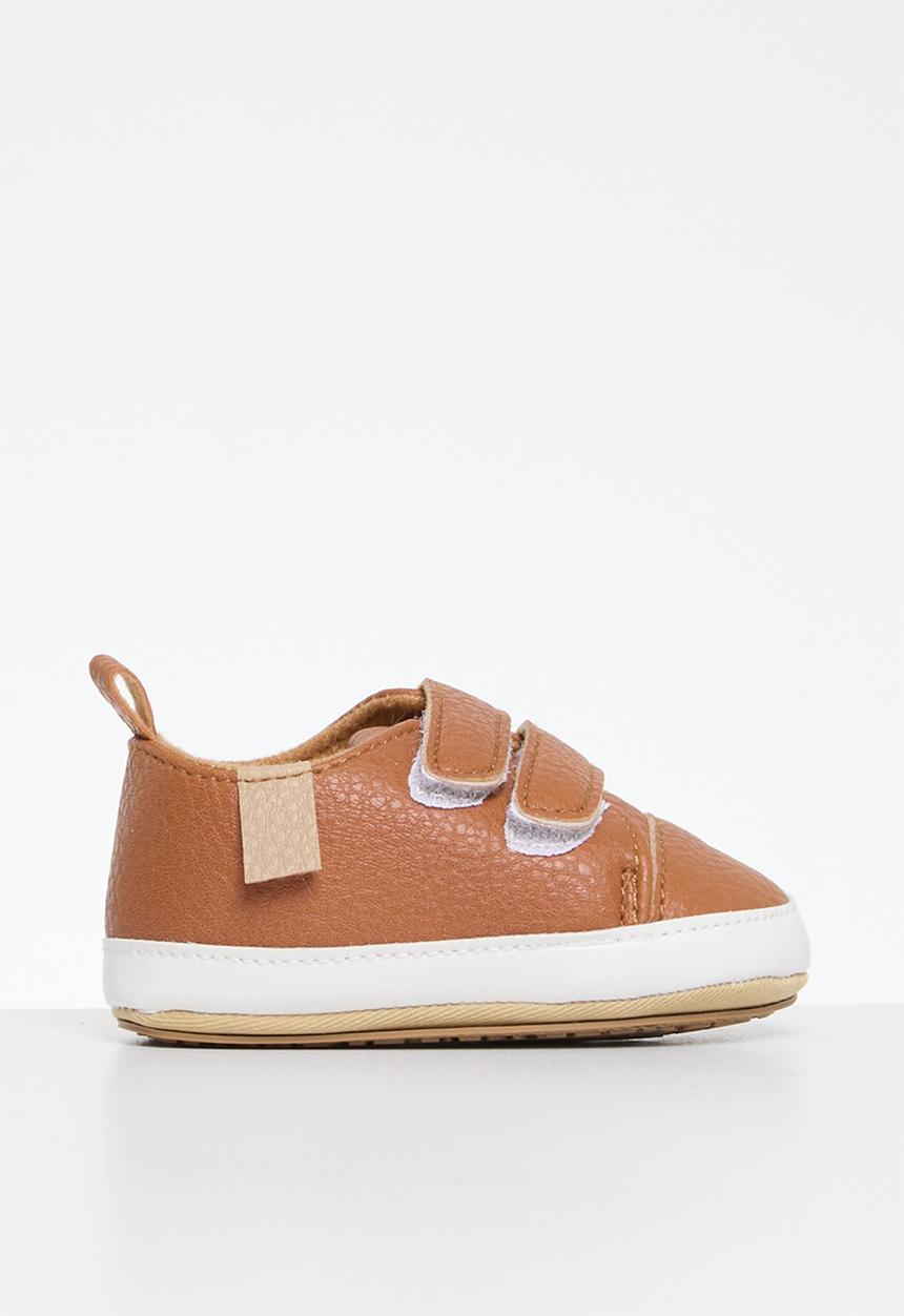 Pop Candy - Twin strap sneakers - brown